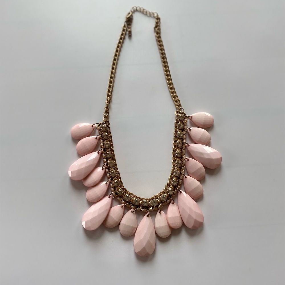 Pink and Gold Francesca's Necklace